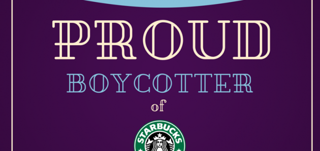 Why I Boycott Starbucks